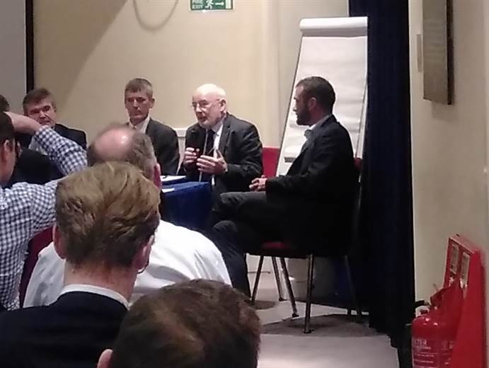 Panel discussion on the tannery of the future at COTANCE event