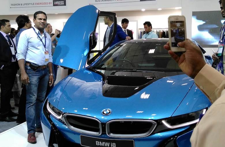 Lanxess and BMW steal the show on the first day at IILF