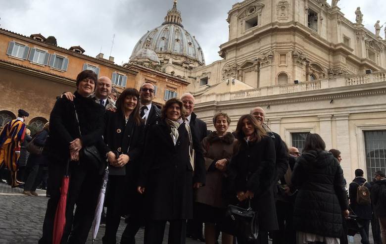 Assomac group attends “memorable” papal audience