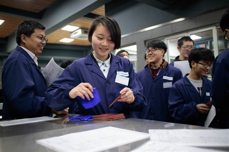 Chinese students benefit from Trumpler’s leather training course