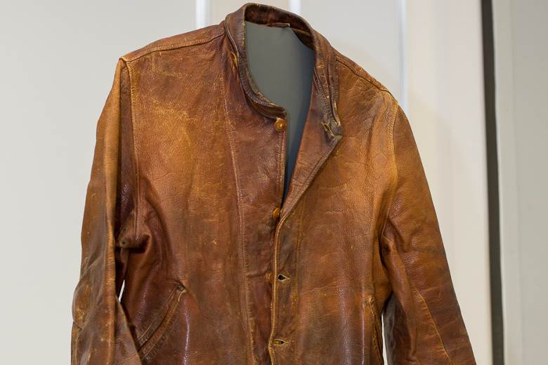Einstein’s leather jacket sold to the company that made it