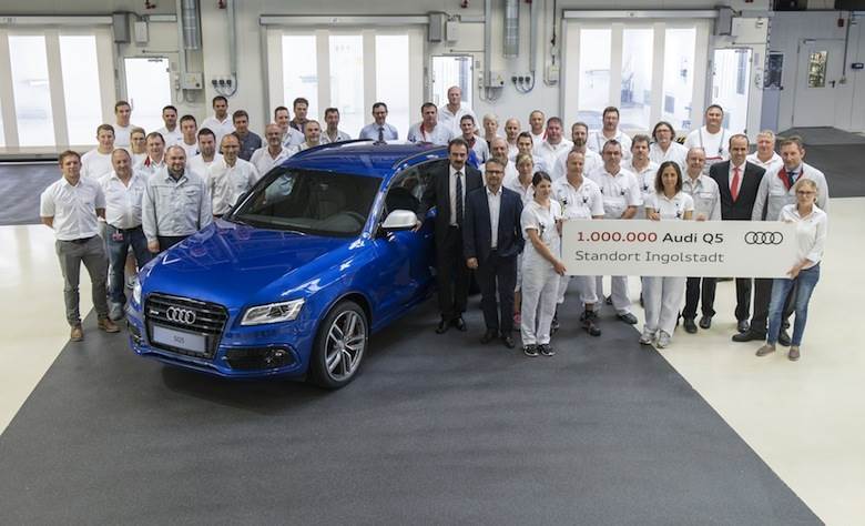 A million Audi Q5s at Ingolstadt