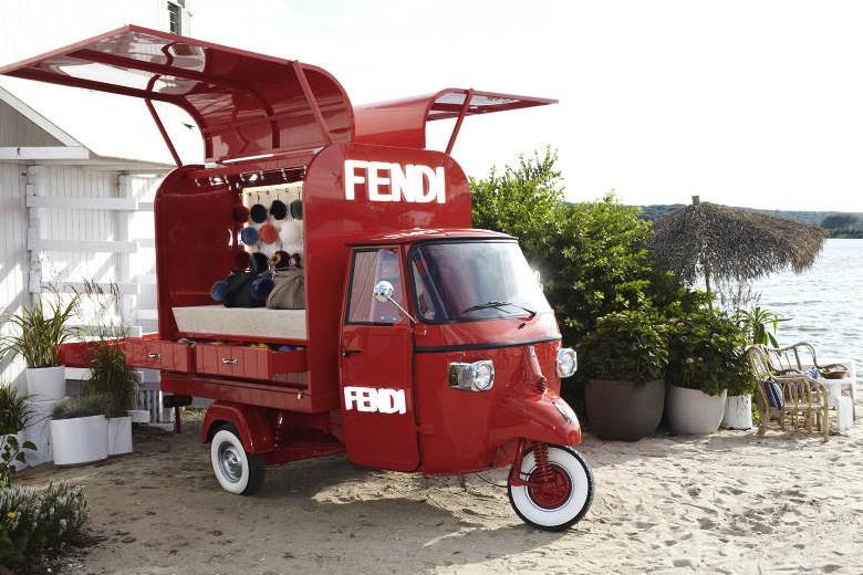 Fendi takes unusual North American road trip