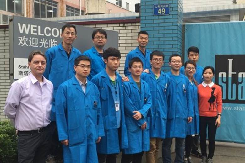 Stahl extends training initiative to China