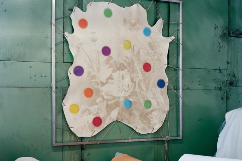 Leather art project inspires LVMH