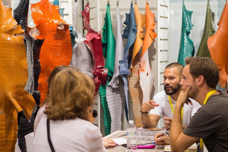 New workshop area at Première Vision Leather