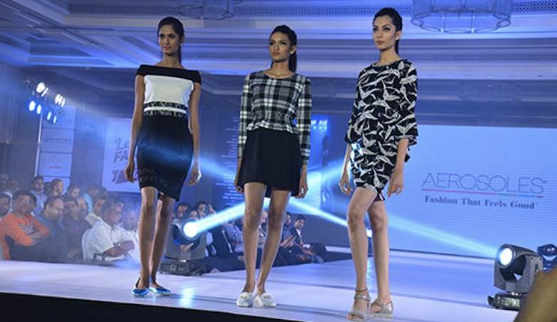 Tata showcases leather garments and shoes at IILF fashion event