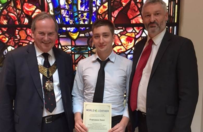 Northampton student picks up World Leather award