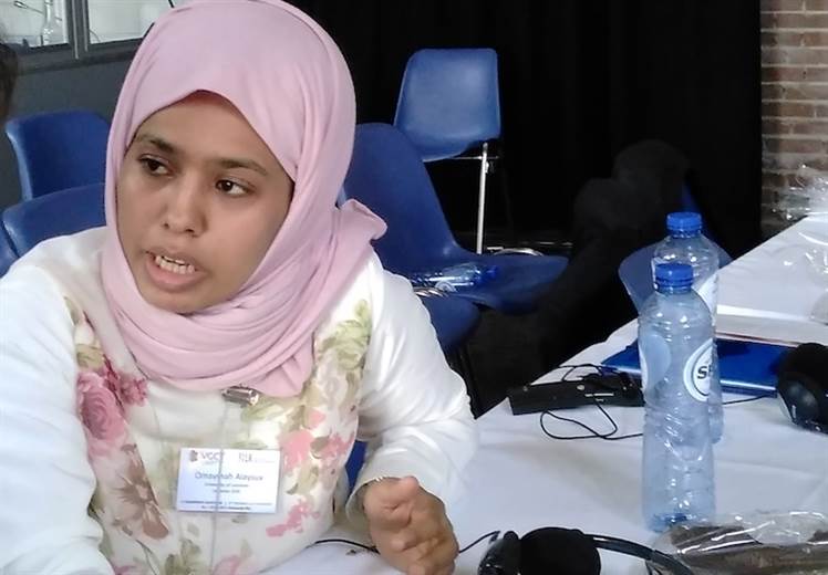 Saudi Arabian student steals the show at Freiberg Leather Days