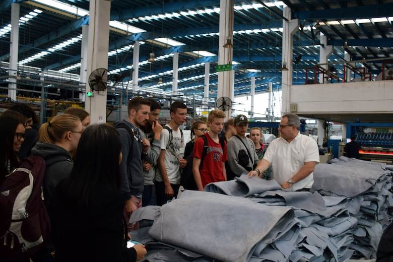 German school group visits ISA TanTec in China