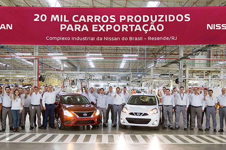 Nissan’s Brazilian plant celebrates export milestone