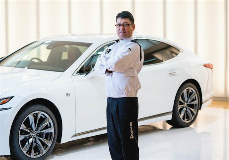 Lexus master craftsman features in documentary