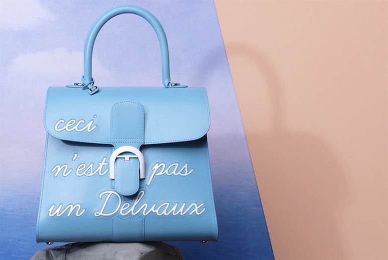 Leathergoods take a surreal turn with Delvaux’s Magritte collection