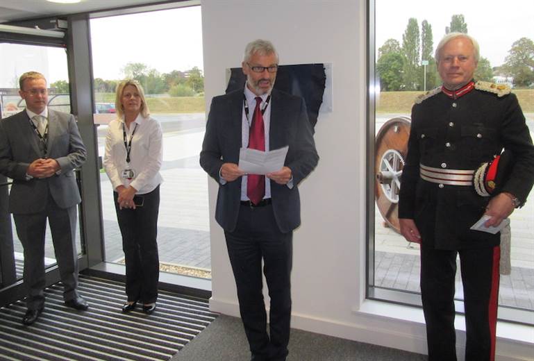 University of Northampton officially opens new leather centre