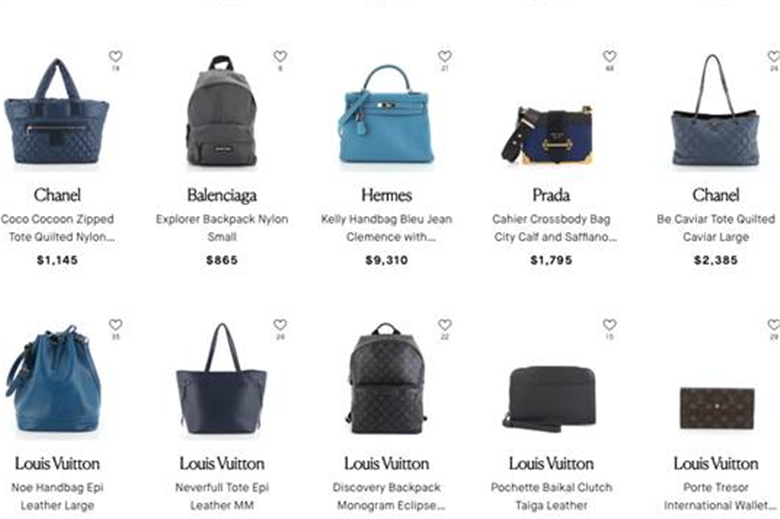 Luxury handbag reselling website creates tool to assess bags' resale value