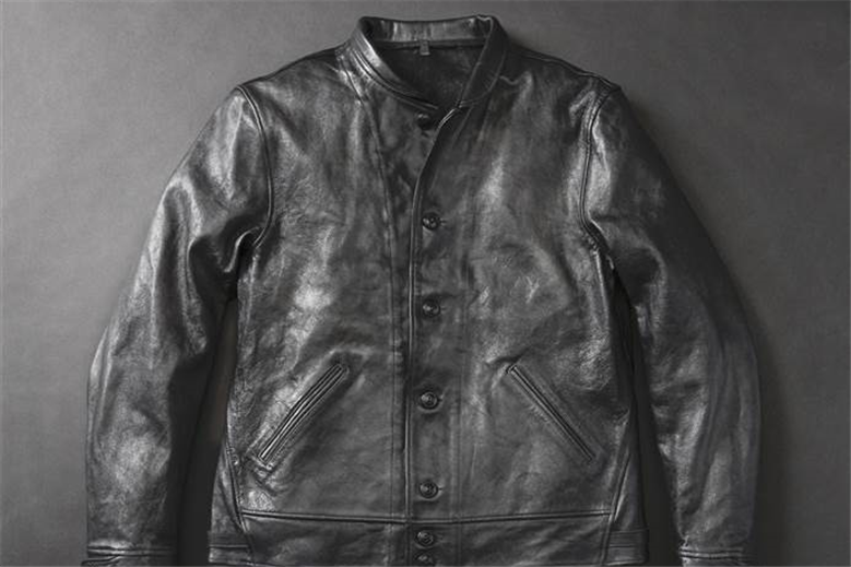 Jacket evokes 1930s Einstein with sheep leather and - leatherbiz