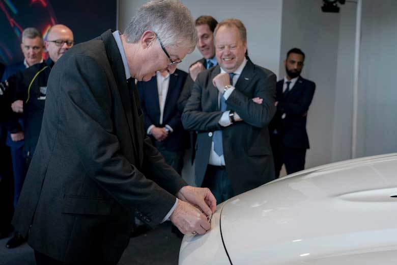 Aston Martin officially opens Welsh plant