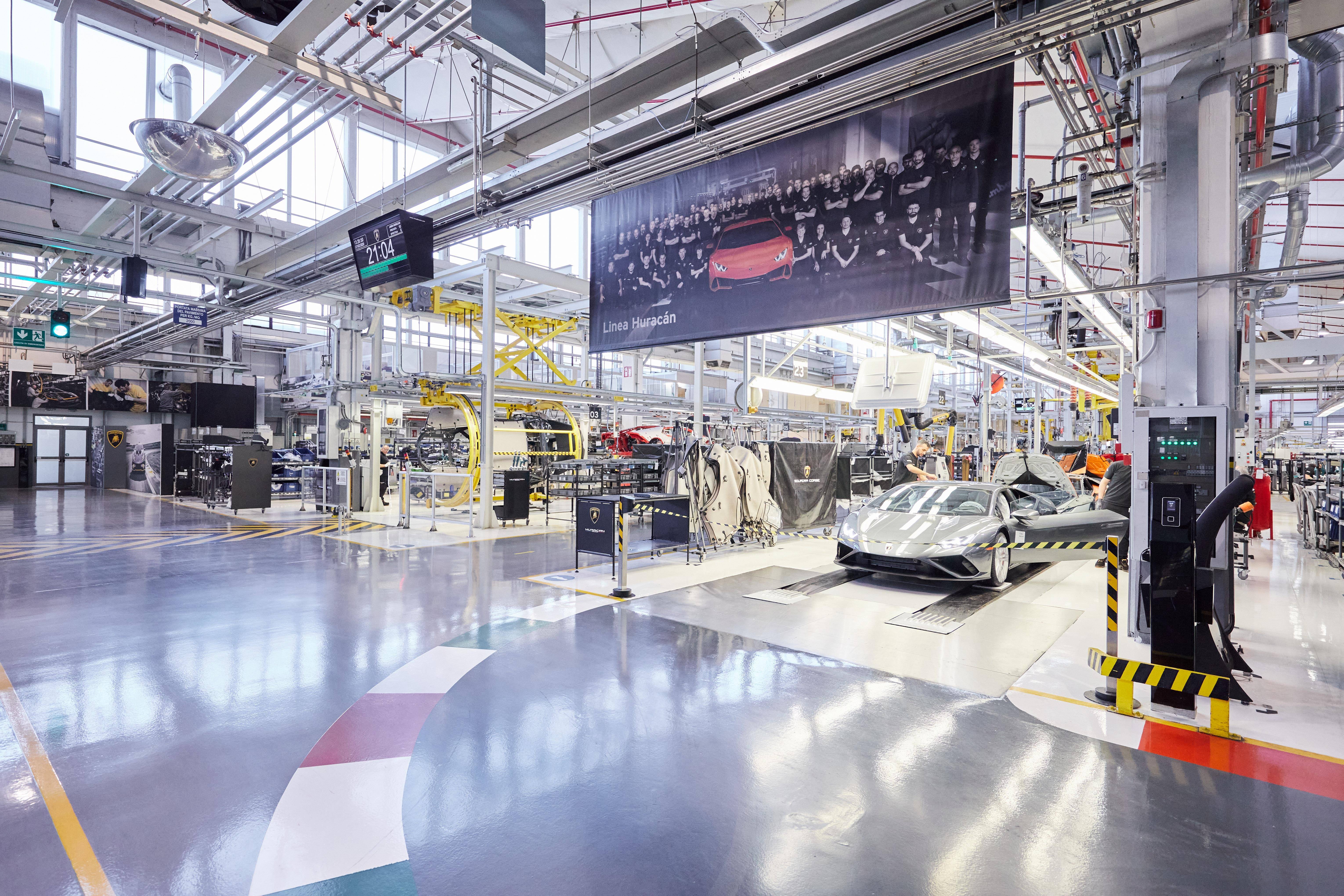 Second-half record for Lamborghini