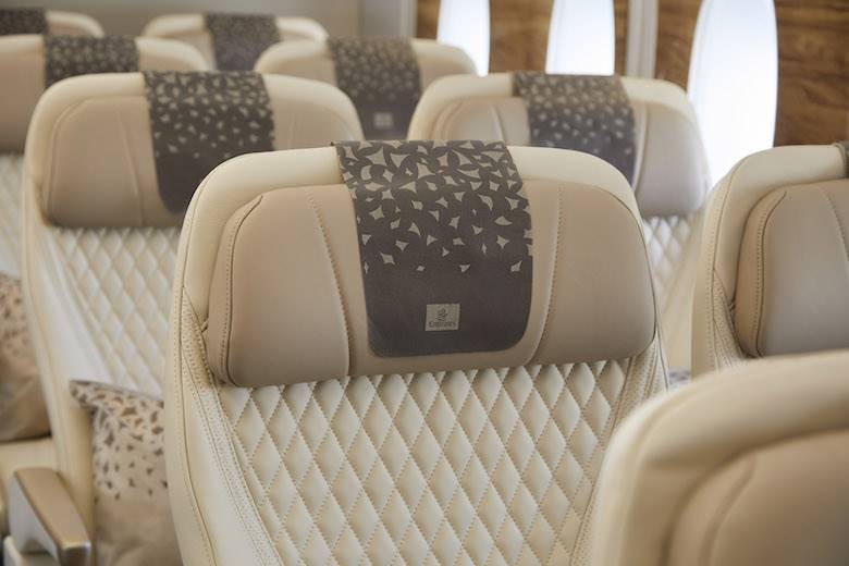 Extra leather in premium economy adds value for Emirates