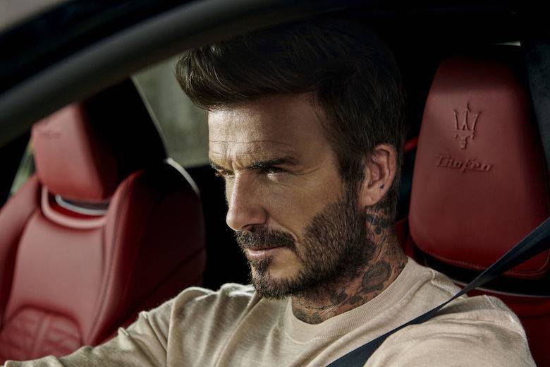 Maserati signs David Beckham as brand ambassador