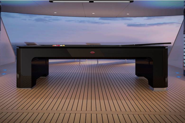 Bugatti and IXO make $300,000 pool table