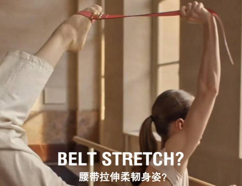 HermèsFit? Leathergoods as WeChat workout props