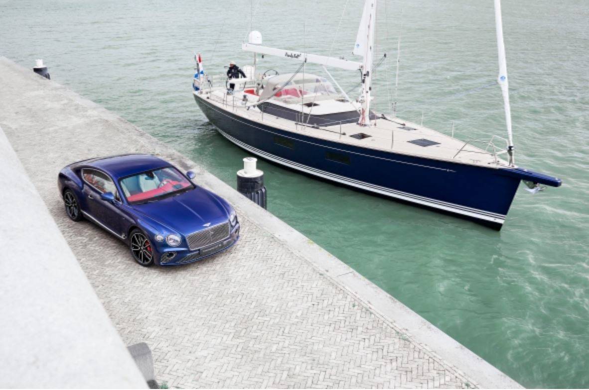 Bentley’s leathers recreated for the ocean