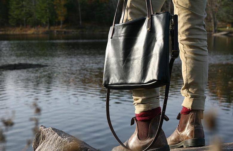 Bags made from reconditioned aircraft leather sell out