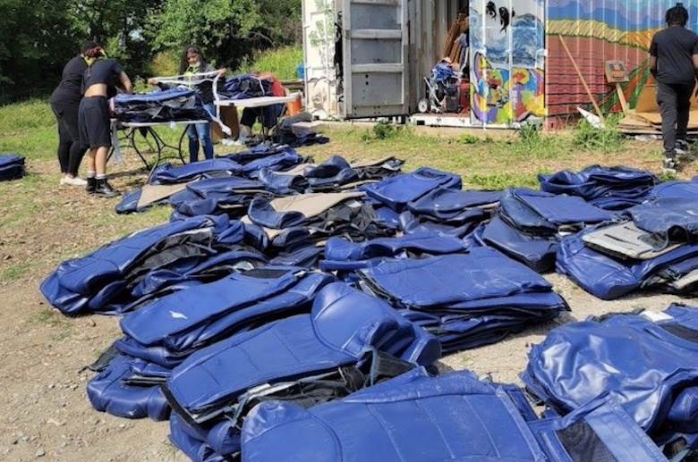 55,000 kgs of Southwest leather repurposed by young Nashville creatives