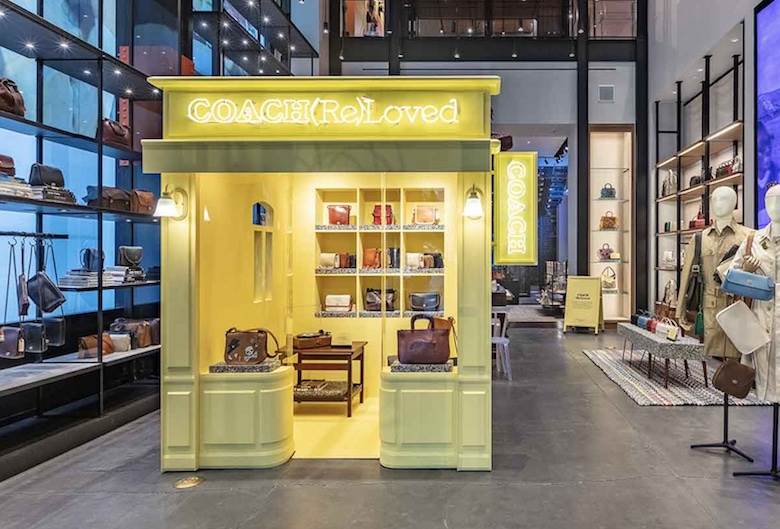 Coach reaffirms reuse commitment