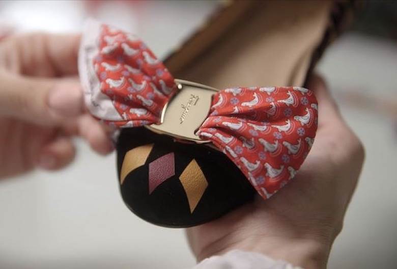 Salvatore Ferragamo leathers repurposed