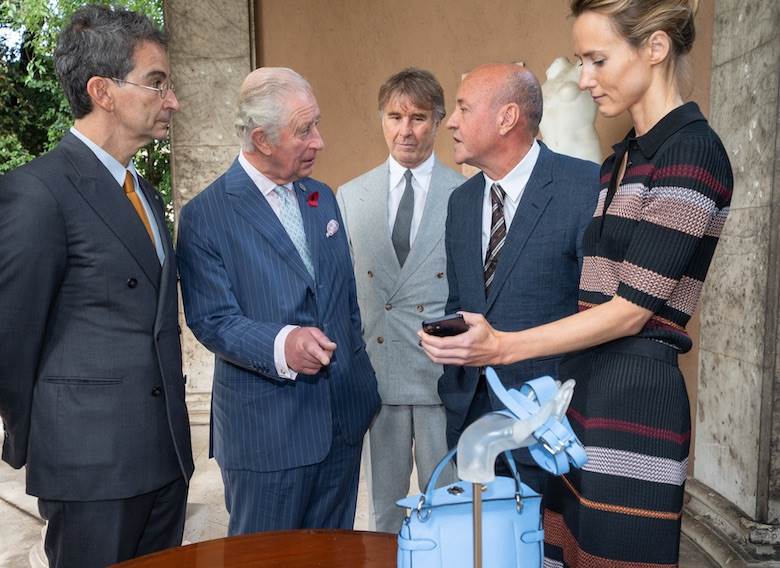 Royal endorsement for leather’s place in the circular economy