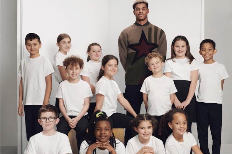Marcus Rashford to work with Burberry on literacy project
