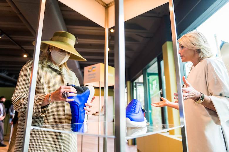 Leather garments fit for a royal visit