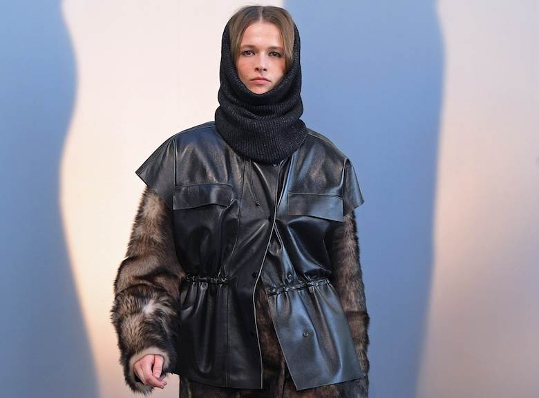 Leather lends weight to CPHFW collections