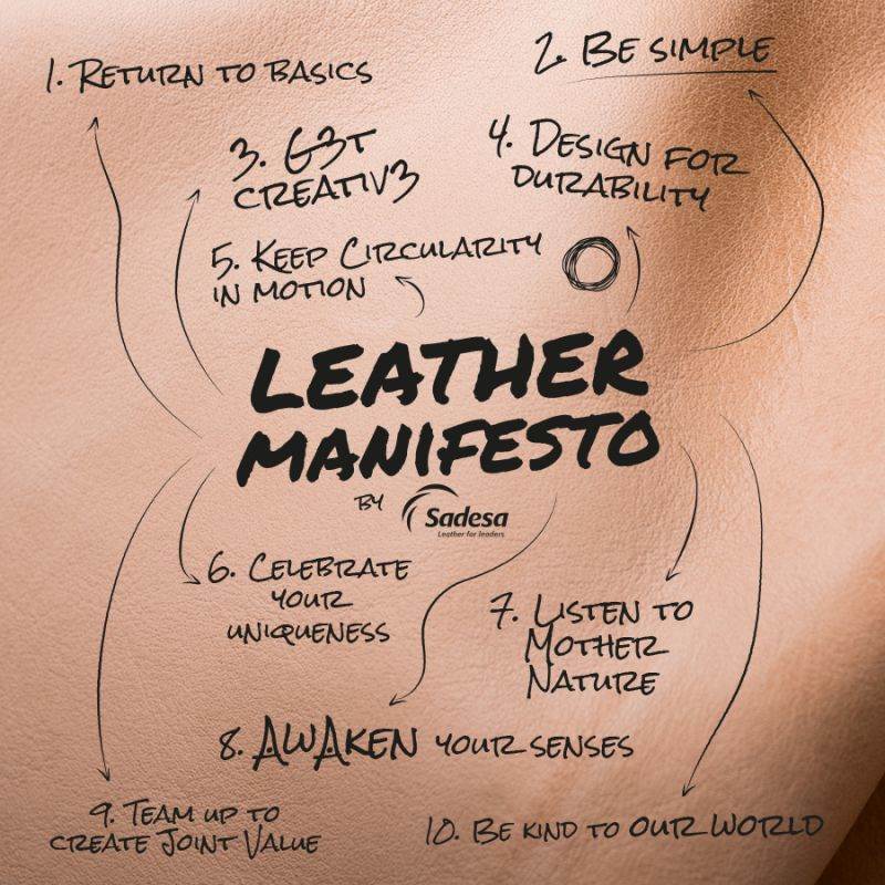 A manifesto for leather from Sadesa