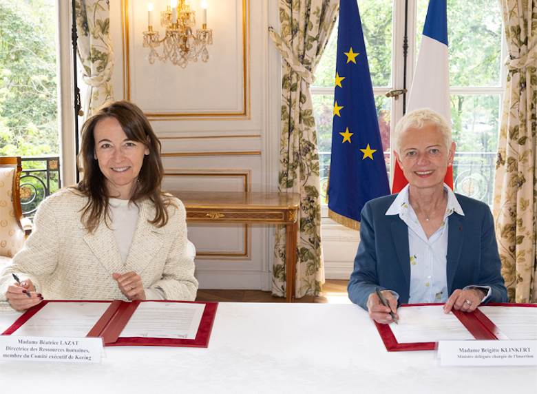 Commitment from Kering to better jobs access