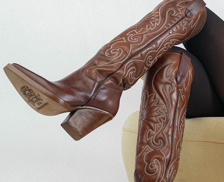 Anniversary collection for cowboy boot brand