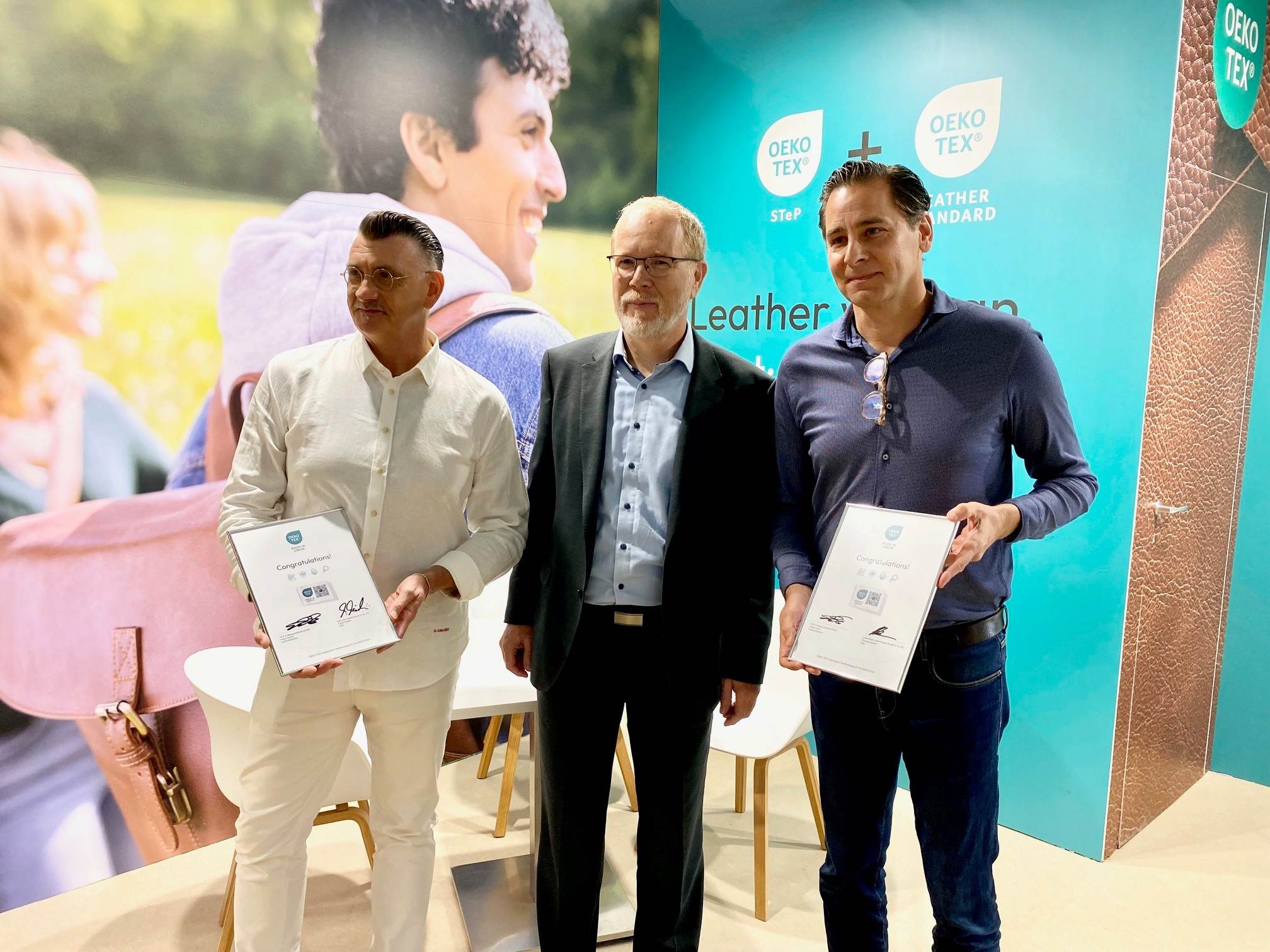 Two tanneries awarded with Oeko-Tex Made in Green certification