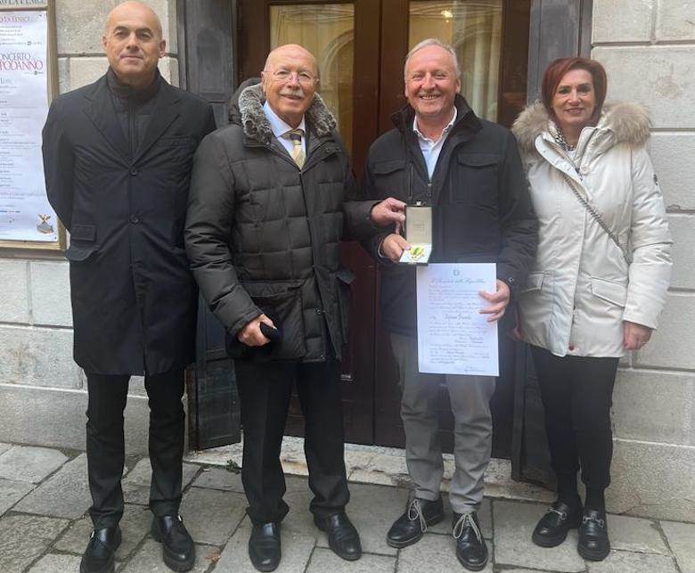 Another Star of Merit for Italy’s leather industry