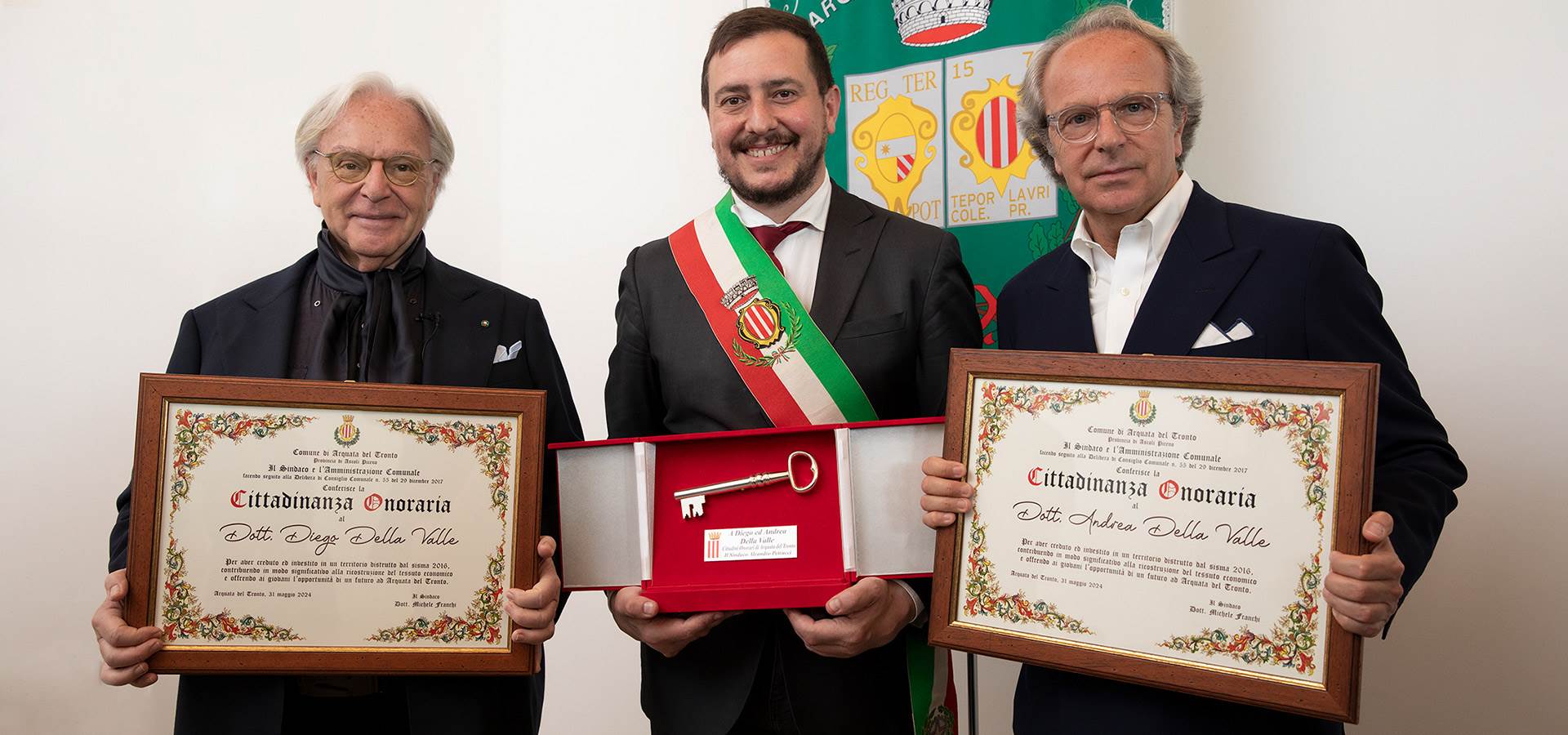 Honorary citizenship for Tod’s owners