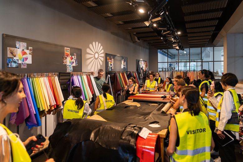 Tannery visit for Bulgari group