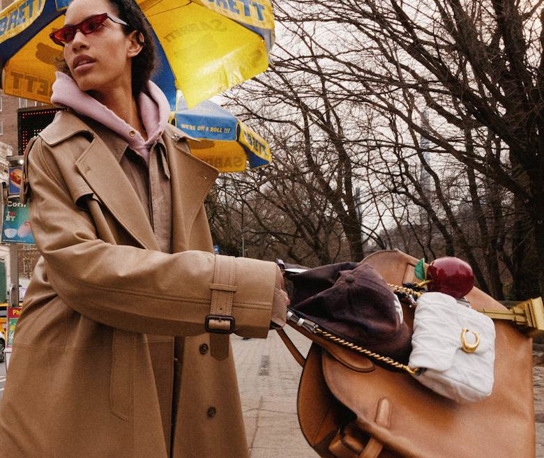 Mixed messages on leather from Tapestry