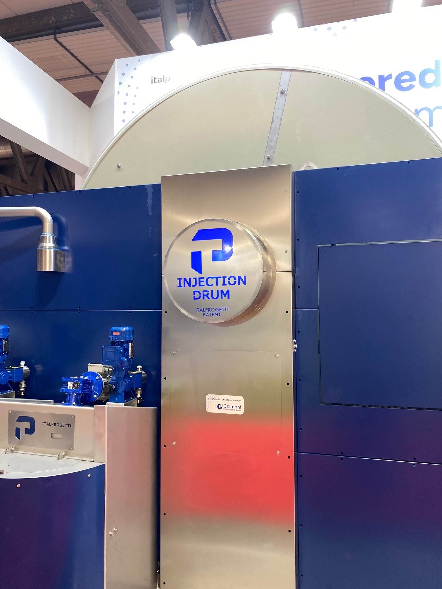 Italprogetti debuts Injection Drum in Milan.