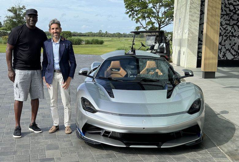 Olivenleder interior for Michael Jordan