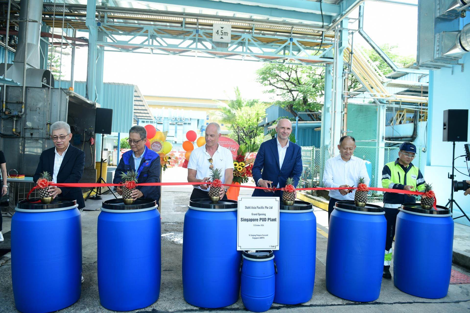Stahl opens polyurethane dispersions facility in Singapore