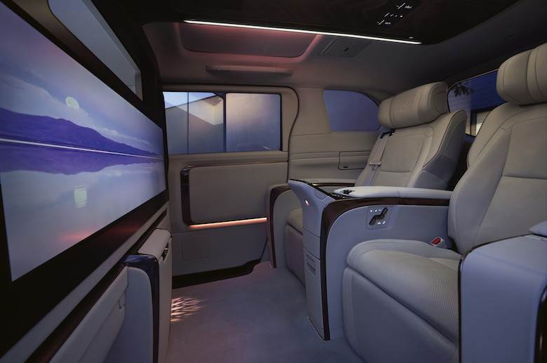 ‘Private jet’ privacy and comfort in new Lexus people carrier