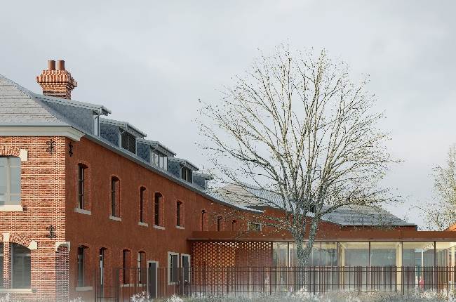 Hermès lays foundation stone for new leather goods workshop