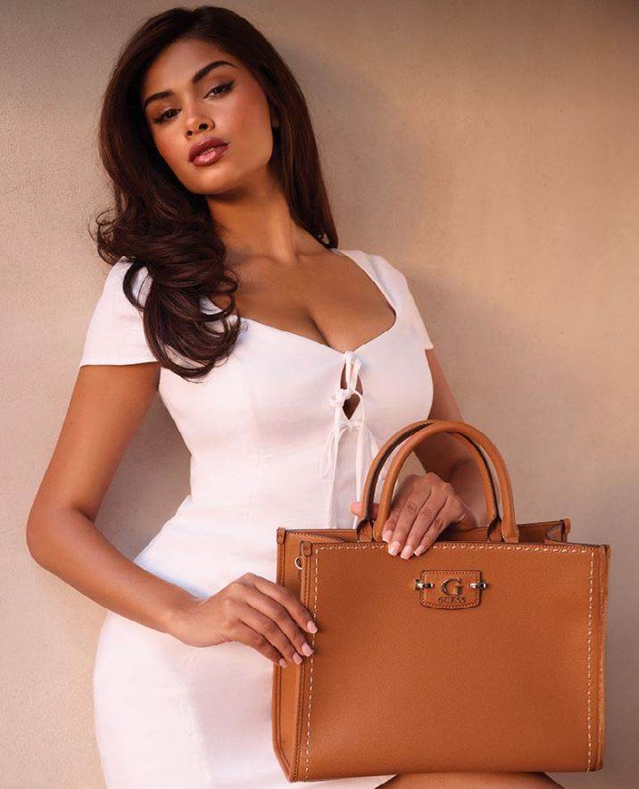 Guess prefers plastics to leather