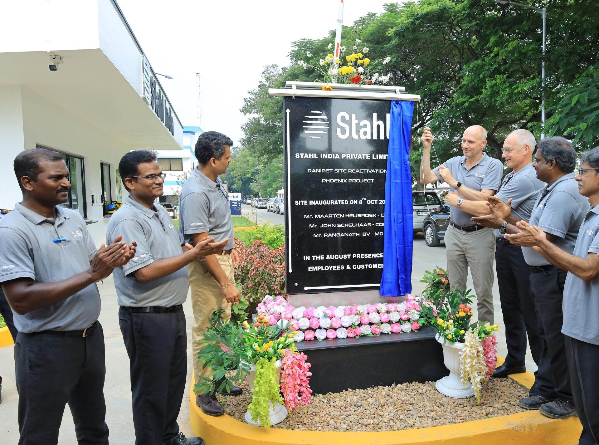 Stahl reopens coatings facility in India